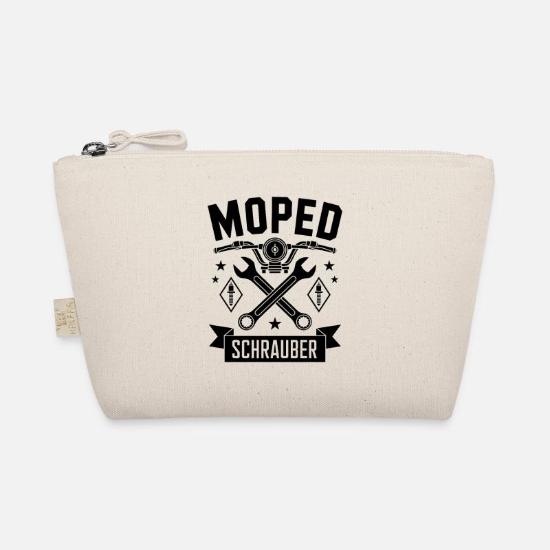 Moped Mechanic Moped Driver Organic Pouch