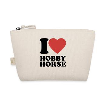 J’aime hobby cheval - Coeur - Hobby - Trousse biologique - nature - Devant