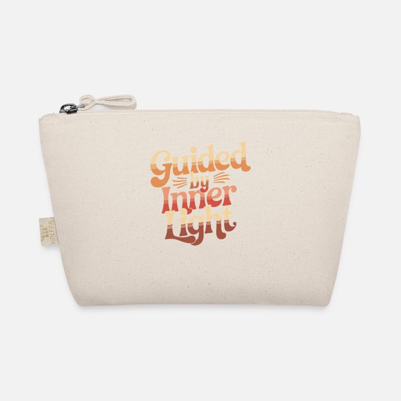 Guided by Inner Light Inspiring Organic Pouch