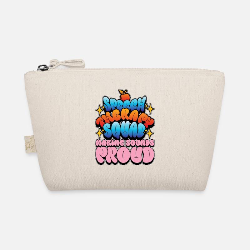 Speech Therapy Squad Making Language Therapist Organic Pouch