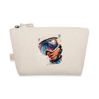 Snowboarder poudreuse - Trousse biologique - nature - Devant