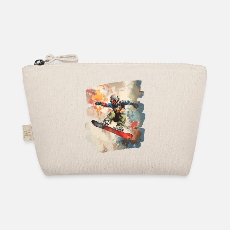 Snowboarder poudreuse Trousse biologique