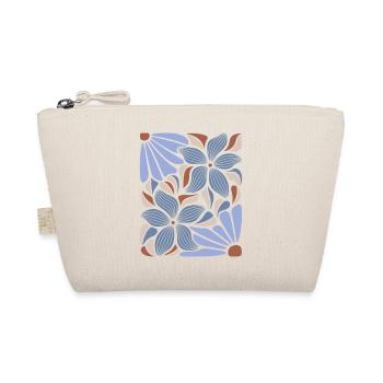 Boho Flowers Spring Summer Garden Nature - Organic Pouch - nature - Front