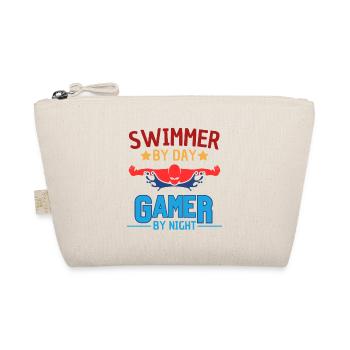 Swimmers by day, gamers by night - Organic Pouch - nature - Front