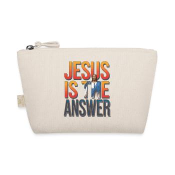 Jésus est la réponse - Jesus ist die Antwort - Trousse biologique - nature - Devant