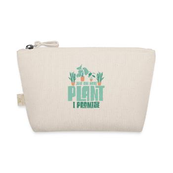Just One More Plant I Promise Gardening Botanical - Organic Pouch - nature - Front
