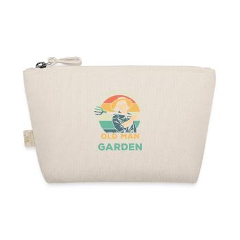 Never Underestimate A Man In The Garden Botanical - Bio-Täschchen - Natur - Vorne