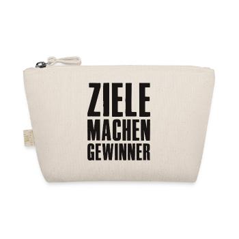 Goals Make Winners Founders Entrepreneurs Startup - Organic Pouch - nature - Front