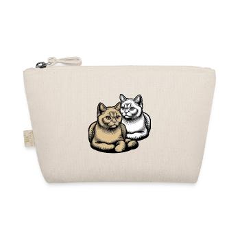 Chat Chat Amoureux des animaux - Trousse biologique - nature - Devant