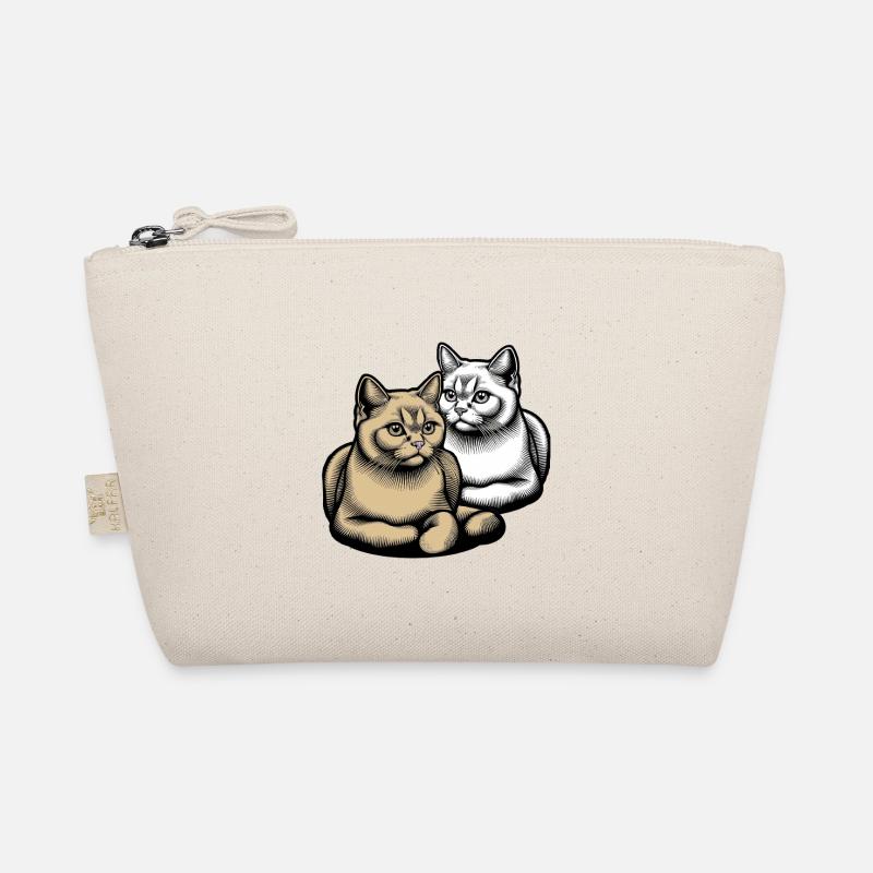 Katze Katzen Tierfreund Bio-Täschchen