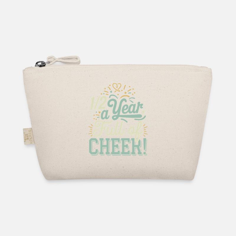 Half a year full of joy Half-year birthday Organic Pouch