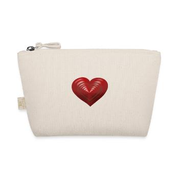 Coeurs Coeurs Fête des Mères Saint Valentin Saint Valentin Amour - Trousse biologique - nature - Devant