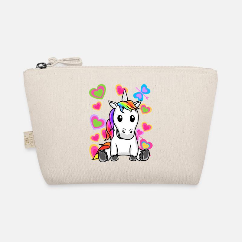 Einhorn Einhörner Kinder Kind Bio-Täschchen
