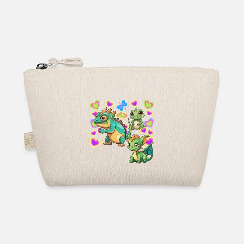 Dino Dinos Child Kids Organic Pouch