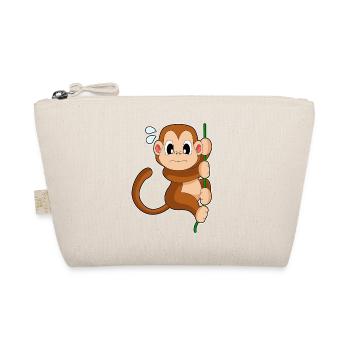 Monkey Liana Jungle - Organic Pouch - nature - Front