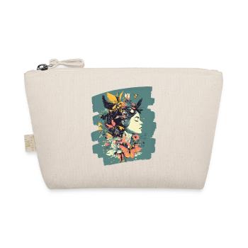 Spring Spring Beginning Flowers - Organic Pouch - nature - Front