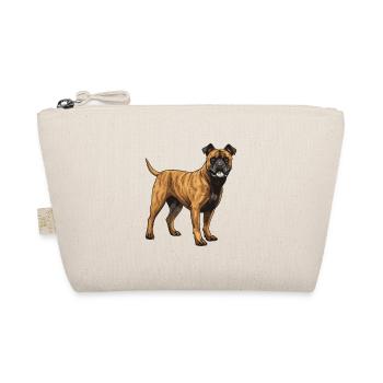 Staffordshire Bull Terrier Dog - Organic Pouch - nature - Front