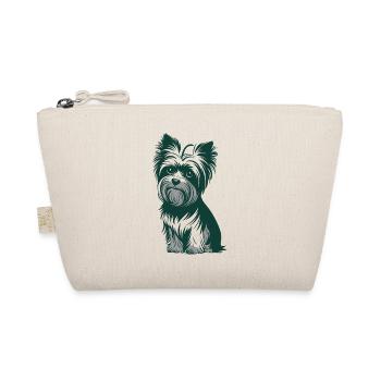 Yorkshire Terrier Illustration for Dog Lovers - Organic Pouch - nature - Front
