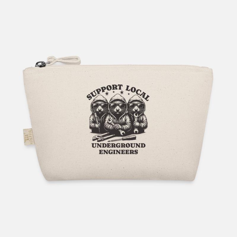 mole Liebe Support Local underground engineers Bio-Täschchen