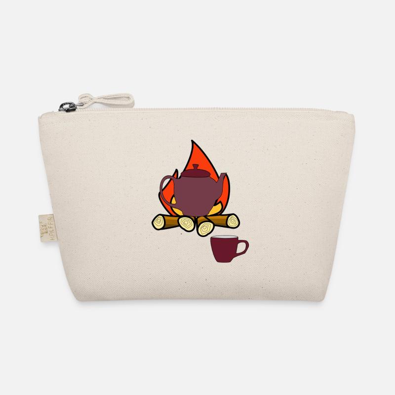 Fire Campfire Camping Outdoor Organic Pouch