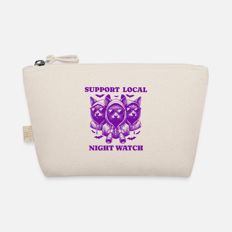 bat Love Support Local night watch Organic Pouch