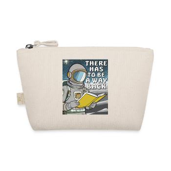 ASTRONAUT BOOK THERE HAS TO BE A WAY BACK - Organic Pouch - nature - Front