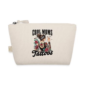 Les mamans cool ont des tatouages - Trousse biologique - nature - Devant