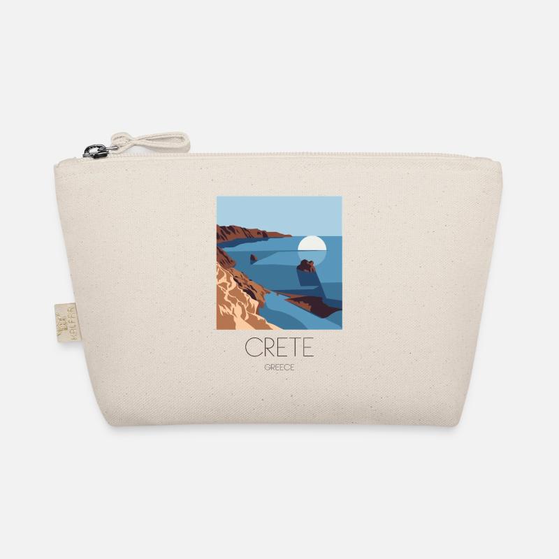Crete Greece Souvenir: Mediterranean Organic Pouch