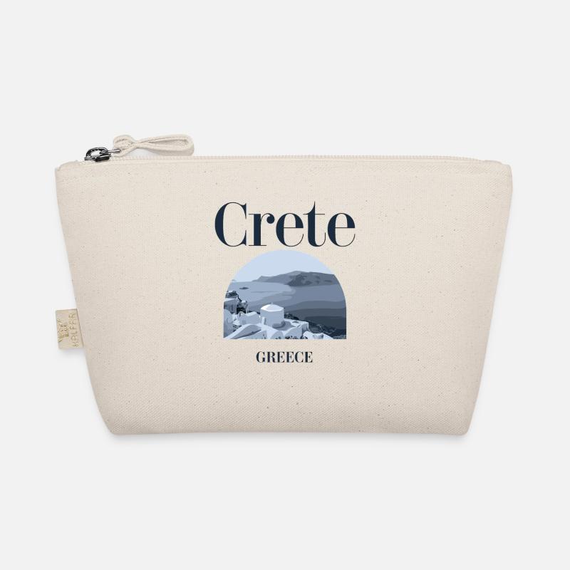 Grete Grèce Souvenir Crète Voyage Mémoire Trousse biologique