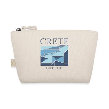 Crete Greece Souvenir Landscape Art - Organic Pouch - nature - Front