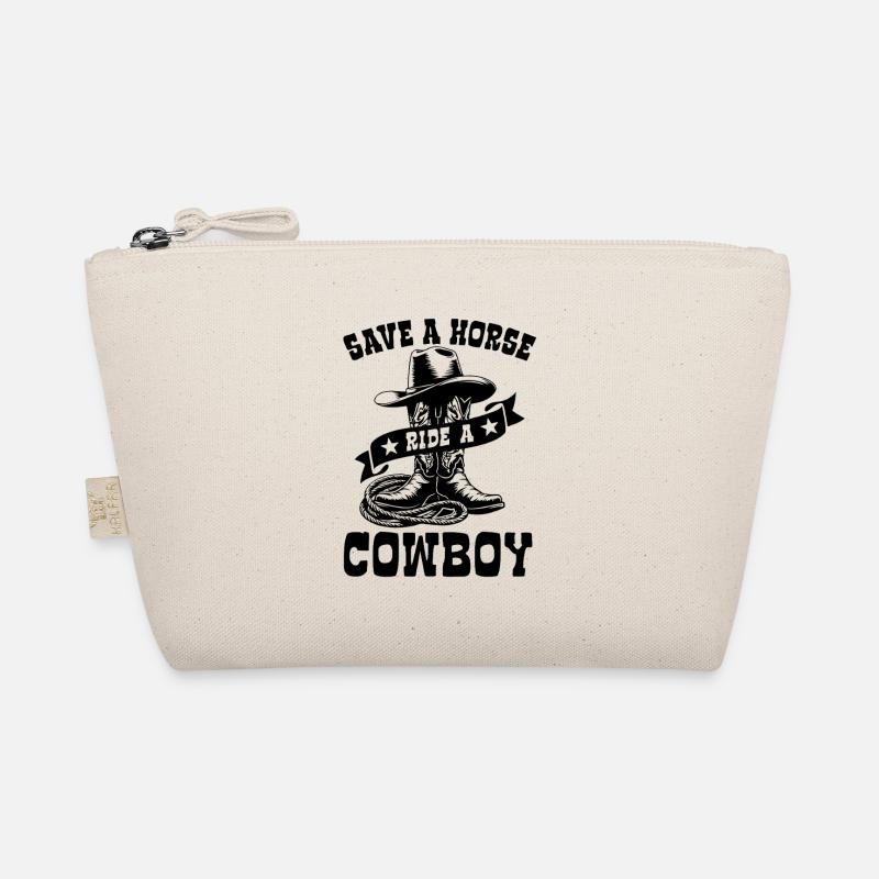 Sauvez un cheval, montez un cow-boy - Spruch Trousse biologique