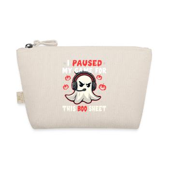 Halloween Piss Artboard 1 Copy 7 - Organic Pouch - nature - Front