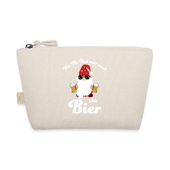 bier3 Zeichenfläche 1 - Bio-Täschchen - Natur - Vorne