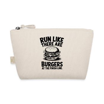 Run like a marathon runner: Burger at the finish line - Organic Pouch - nature - Front