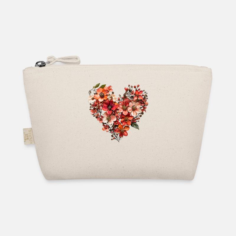 Cœur de fleurs délicates - Splendeur florale chaleureuse Trousse biologique