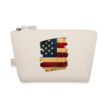 USA Flag United States of America - Organic Pouch - nature - Front