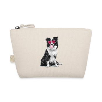 Border Collie - Bio-Täschchen - Natur - Vorne