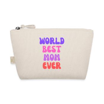 World’s Best Mom Ever - Organic Pouch - nature - Front