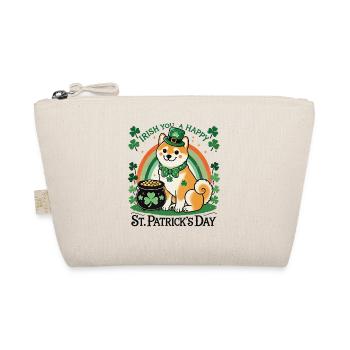 Saint-Patrick Chien heureux Arc-en-ciel - Trousse biologique - nature - Devant