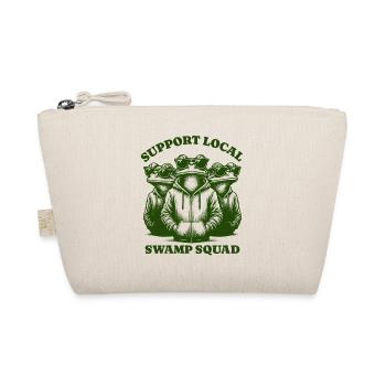 frog Lovers - Support Local swamp squad - Organic Pouch - nature - Front