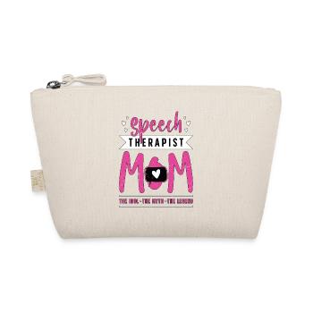 Speech Therapist Mom The Idol Speech Pathologist - Organic Pouch - nature - Front