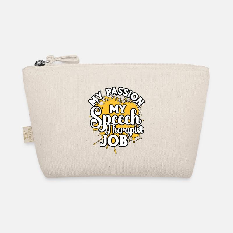 Speech Therapy My Passion My Language Therapist Organic Pouch
