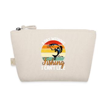 Angler Saying Fishing Angler Motif - Organic Pouch - nature - Front