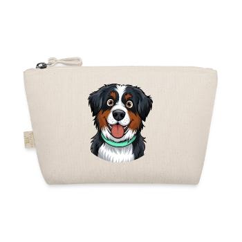 Bernese Mountain Dog Portrait - Organic Pouch - nature - Front