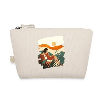 Relax Meditation Selfcare Me-Time - Organic Pouch - nature - Front