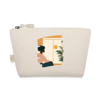 Relax Meditation Selfcare Me-Time - Organic Pouch - nature - Front