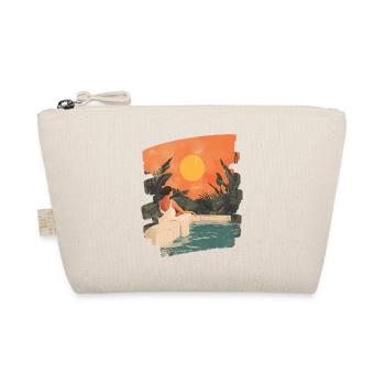 Relax Meditation Selfcare Me-Time - Organic Pouch - nature - Front