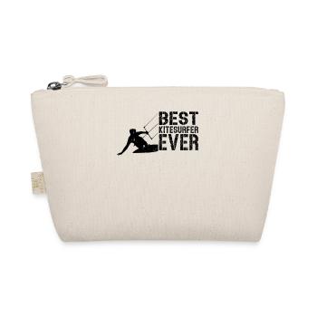 Kiteboarding Kitesurfer Kitesurfing - Best - Organic Pouch - nature - Front