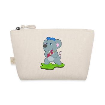 Mouse Bottle of Red Wine - Organic Pouch - nature - Front