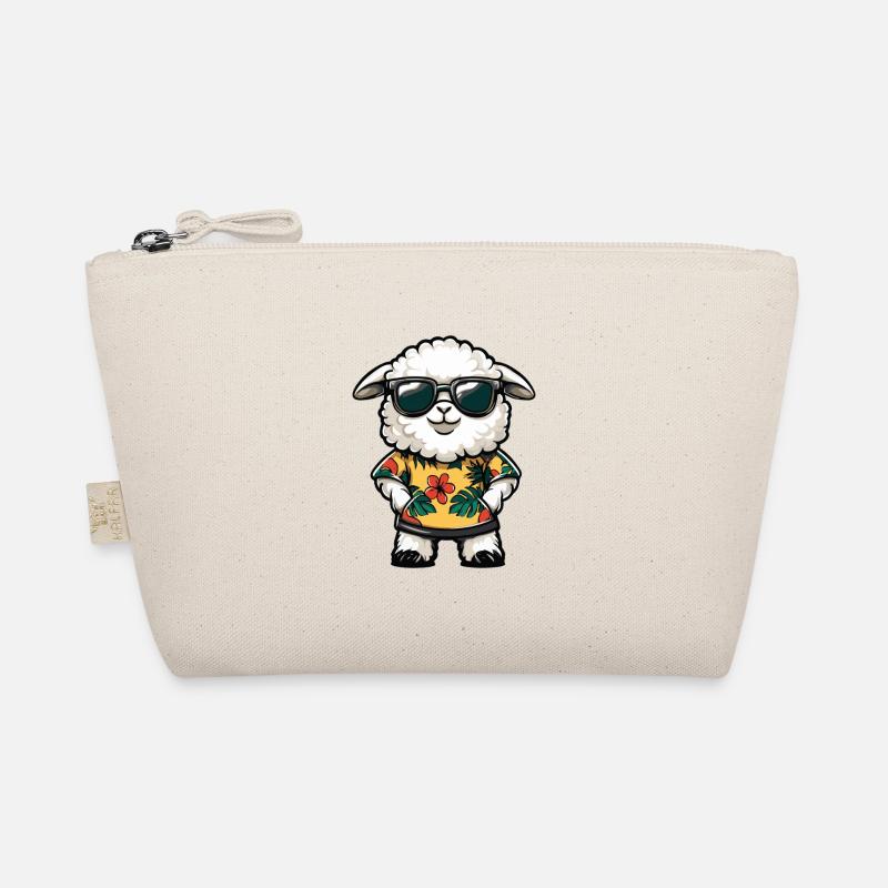 Sheep Comic Funny Summer Organic Pouch